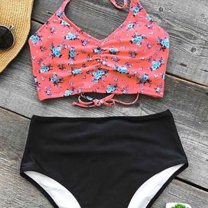 Cupshe Swim - Halter top & high waisted bottoms swimsuit Cupshe Swim - Halter top & high waisted bottoms swimsuit